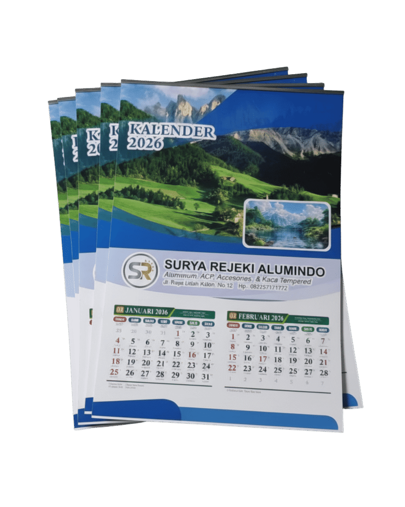 cetak kalender murah surabaya sidoarjo gresik